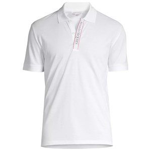 Alexander McQueen Logo Tape Polo Shirt